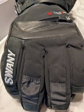 SWANY Black X-Change Insulated Ski/Snowboard Glove